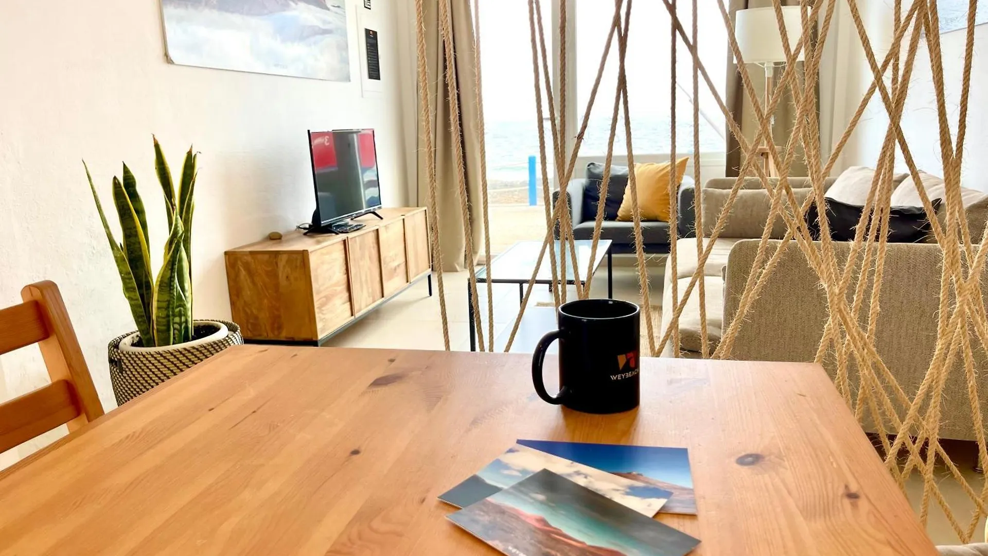 Weybeach1 -Shared Terrace,Ocean View,Sea Frontline La Santa