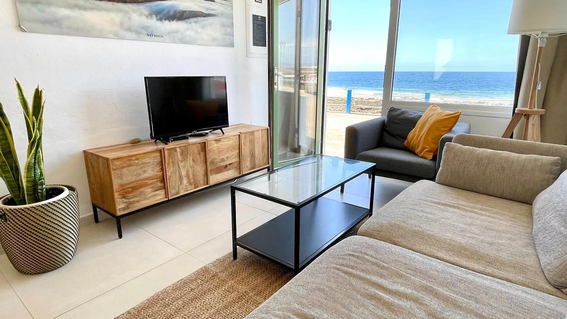 Weybeach1 -Shared Terrace,Ocean View,Sea Frontline La Santa